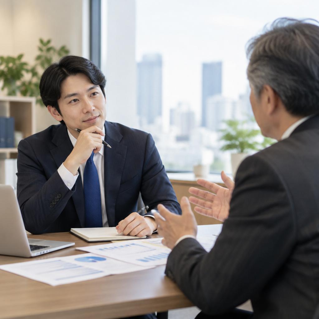 答えを急ぐ前に、じっくりお話を伺います